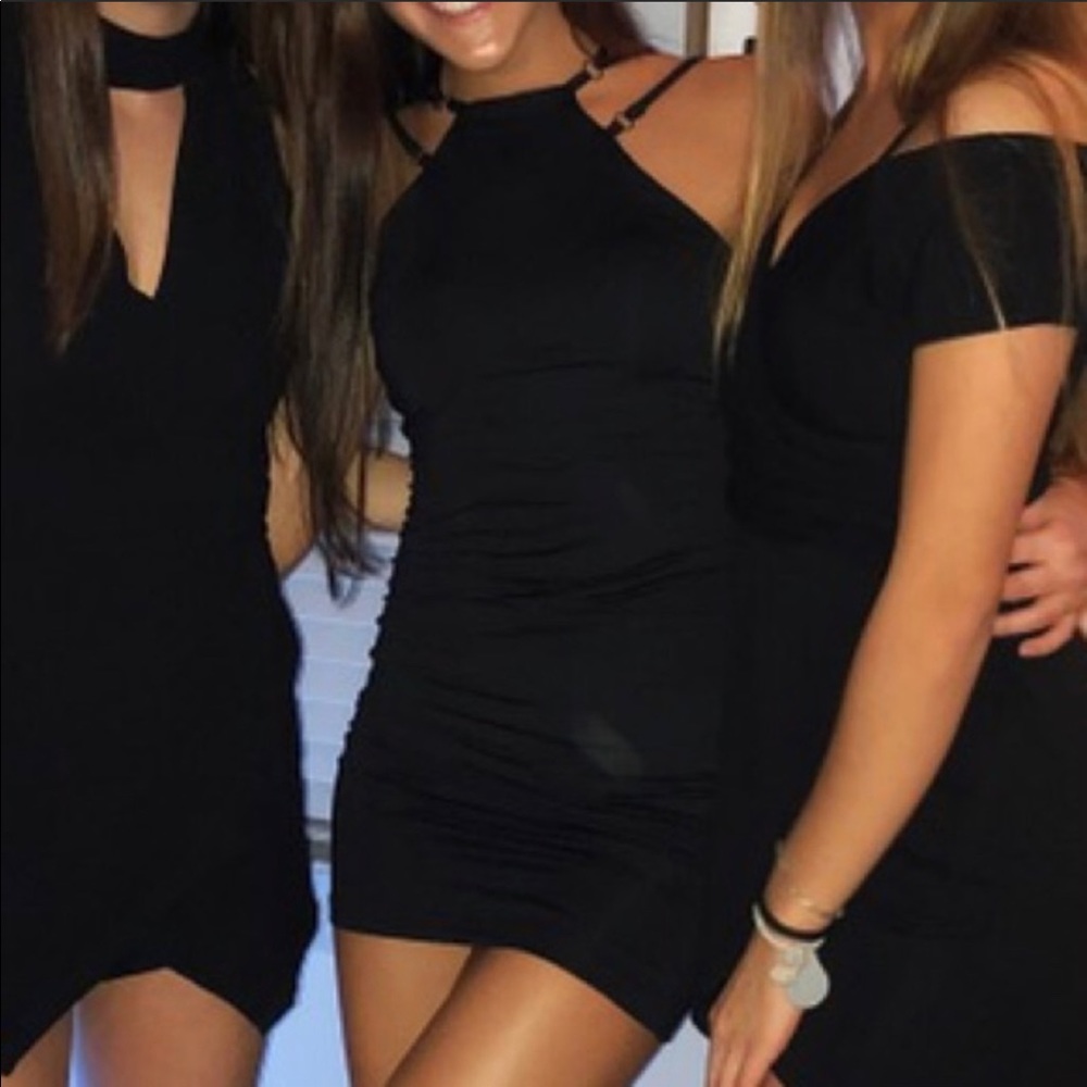 Backless sexy clubbing dress